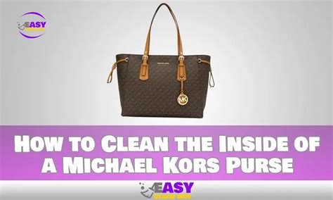 how to wash a michael kors purse